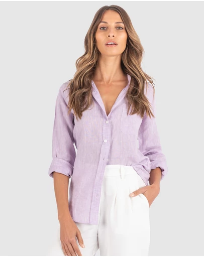 CAMIXA - IRIS Linen Shirt