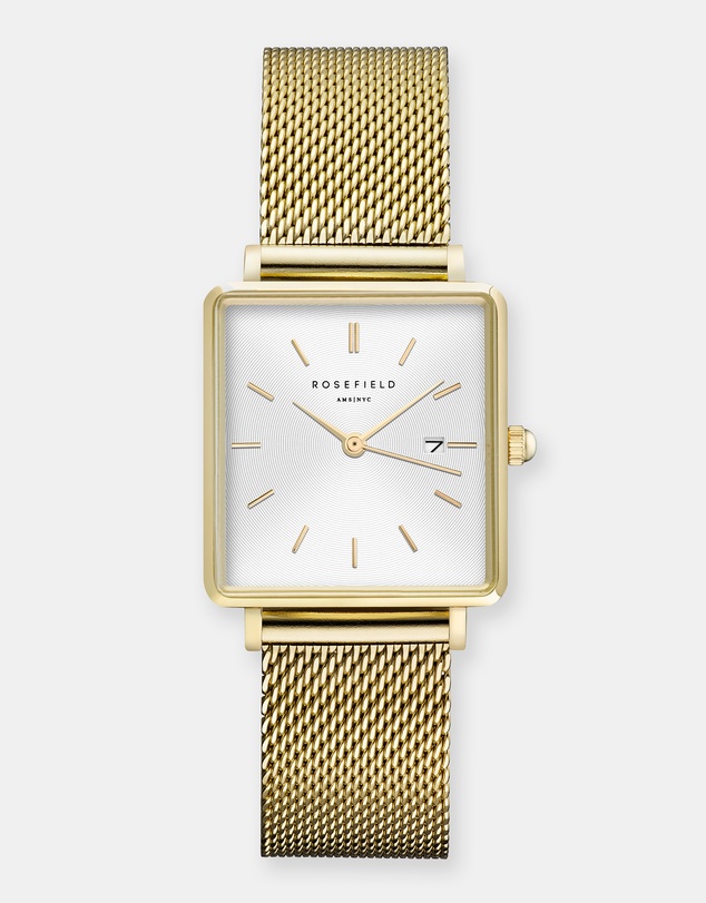 Rosefield - The Boxy - Gold Tone Mesh