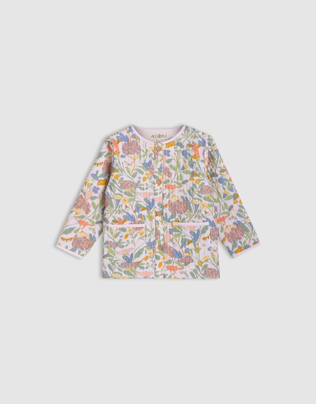 Alex & Ant - Quin Quilted Jacket - Botanical Pink