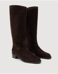 Assembly Label - Stevie Suede Riding Boots