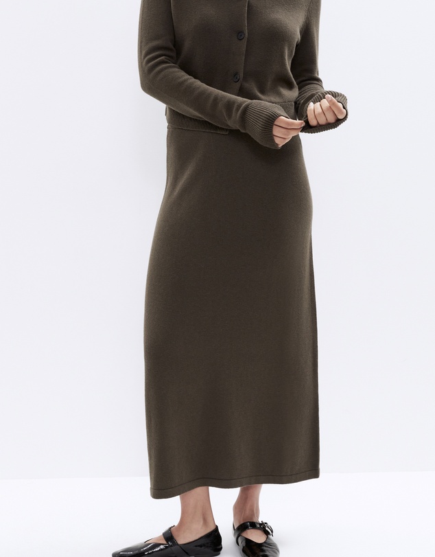 UNISON - Knitted Maxi Skirt