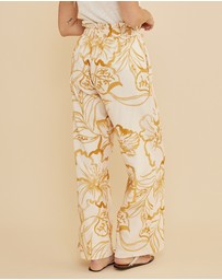 Amelius - Rosemallow Elasticated Pant