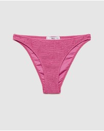 M.N.G - Serifos Textured Bikini Bottom