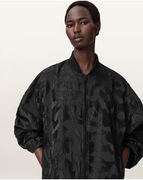AllSaints - Bayse Oversized Bomber Jacket