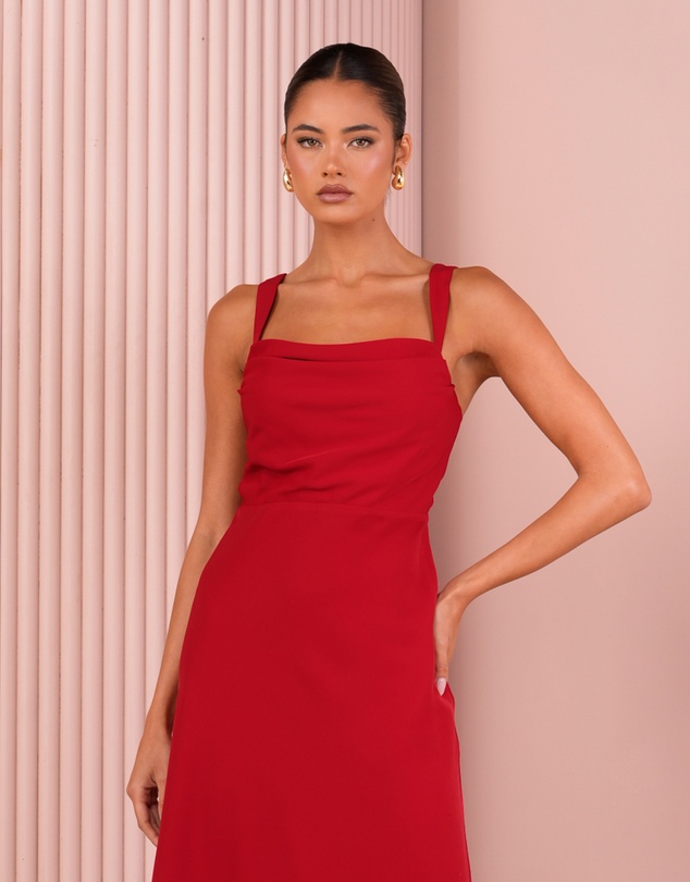 Azzurielle - Kayla Cowl Neck Gown