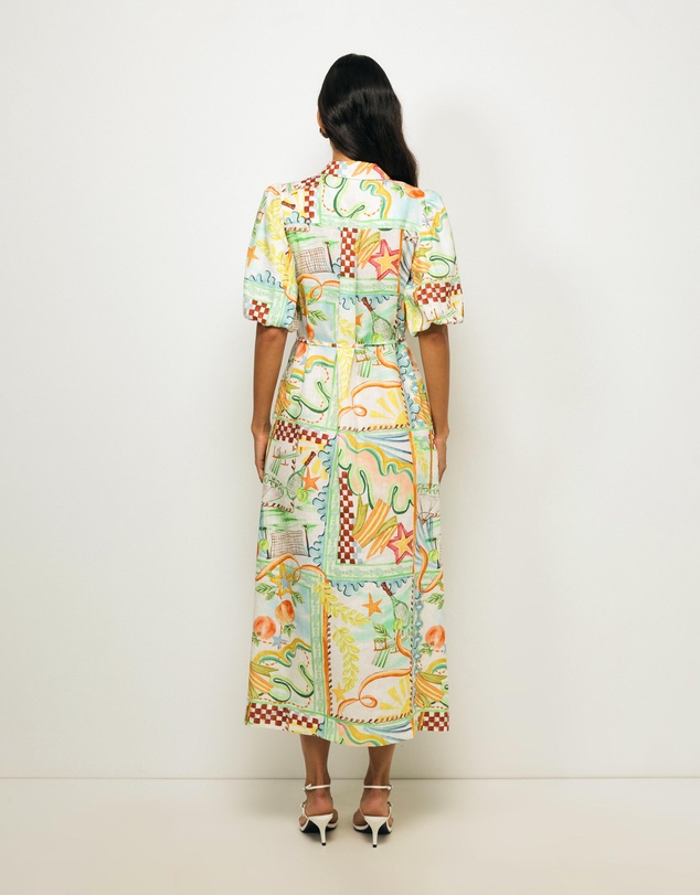 AERE - Lana Midi Shirt Dress