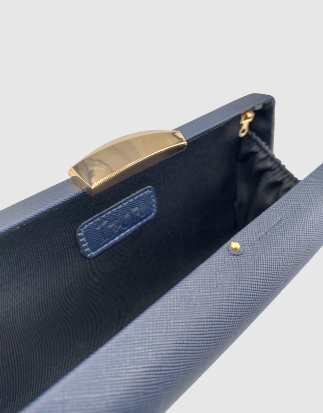 Izoa - Bianca PU Leather Clutch