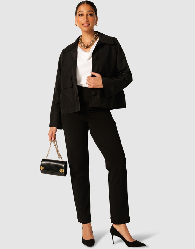 SACHA DRAKE - Button Up Cropped Jacket