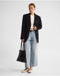 Oxford - Jordan Wool Blend Oversized Blazer