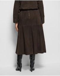 Commonry - Sally Suede Skirt