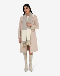 Forcast - Camille Wool Tie Coat