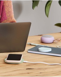 Kreafunk - Kreafunk Wicharge 2 Wireless Qi Charger 15W - Dusty Olive