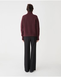 Forcast - Jada Notch Hem Turtleneck Knit