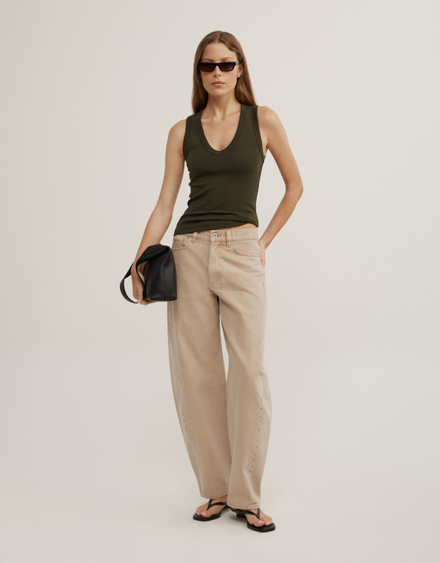 Witchery - Fine Rib V-neck Tank