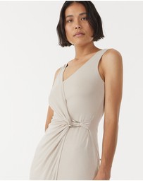 Third Form - Stirling Twist Cross Over Midi Dress