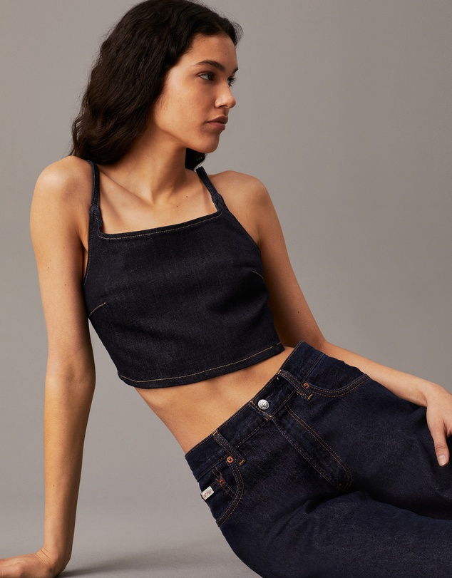 Calvin Klein Jeans - Denim Bralette Top