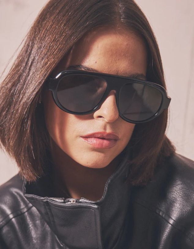 Soda Shades - Kent Black Grey