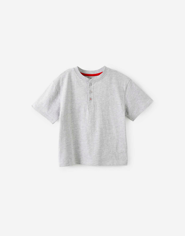 Cotton On Kids - Slub Henley Tee