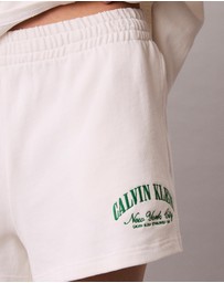 Calvin Klein - Logo Cotton Jersey Shorts