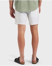 Academy Brand - Stripe Riviera Linen Short