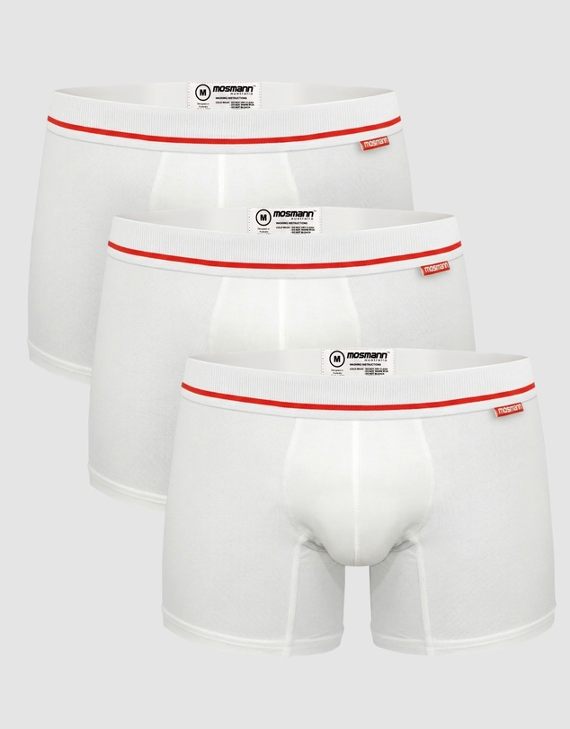 Mosmann - 3-Pack Mens Bamboo Trunks - Knights