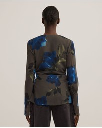 Witchery - Sheer Wrap Shirt