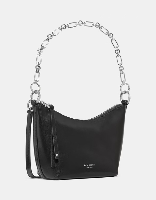 Kate Spade - Halo Fine Grain Leather Leather Mini Chain Shoulder Bag