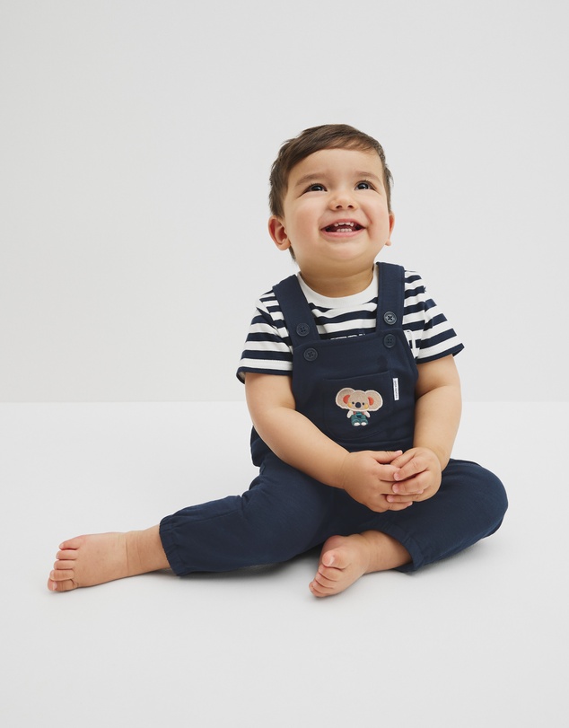 Country Road - Organically Grown Cotton Koala Jersey Overall