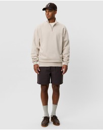 Les Deux - Crew Half-Zip Sweatshirt