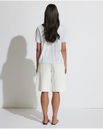 Decjuba - Olive Print Tee