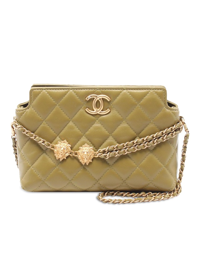 Pre-Loved by Azura Reborn - Pre-Loved chanel Chain Bag Lion Head Detail