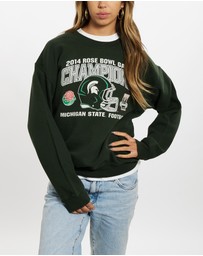 Vintage by The Real Deal - Pre Loved - 2014 Michigan State Football 'Champions' Sweatshirt