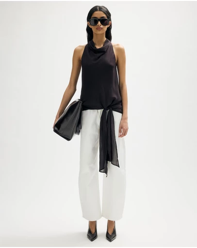 Minima Esenciales - Calla Halter Tie Top
