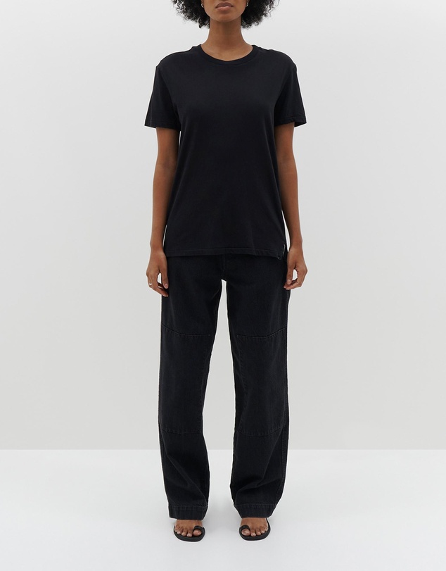 Bassike - regular classic short sleeve t.shirt