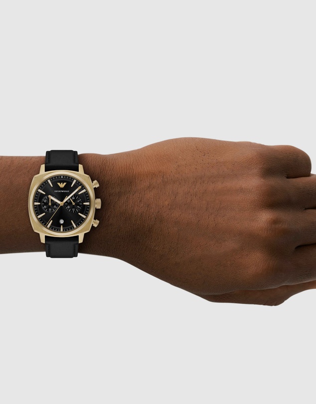 Emporio Armani - Black Chronograph Watch