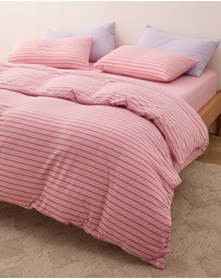 Sheet Society - Miller Jersey Quilt Cover Set