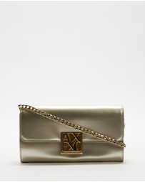 Armani Exchange - Amy Patent Wallet On Chain