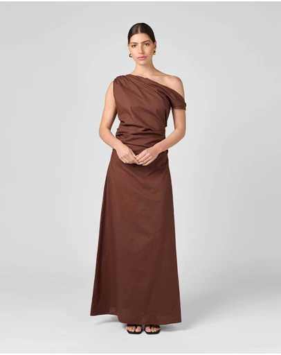 MVN - One Shoulder Maxi Dress