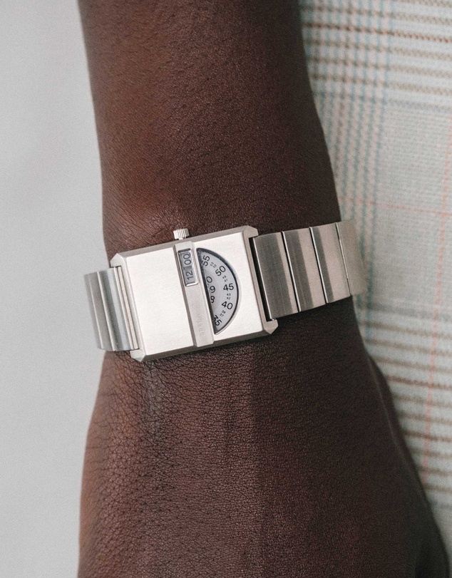 Breda - Pulse Tandem Metal Bracelet Watch, 26MM