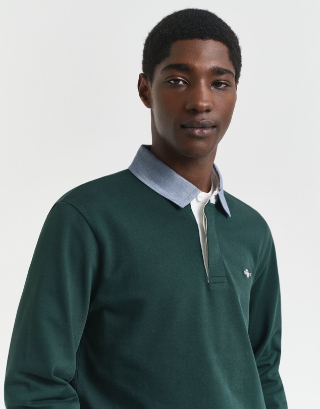 Gant - Chambray Collar Heavy Rugger