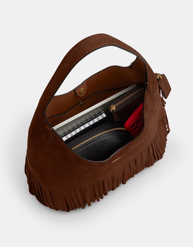 Coach - Suede Fringe Brooklyn Shoulder Bag 39