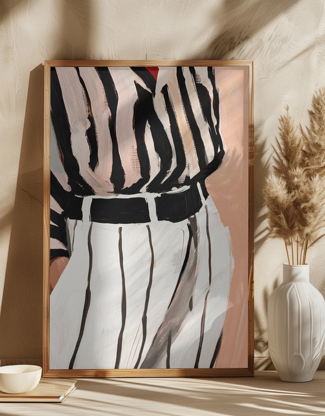 Olive et Oriel - Casual Cool by Treechild Art Print