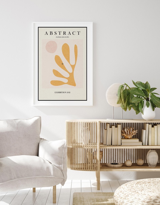 Olive et Oriel - Papiers Decoupes I Art Print