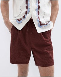 UNISON - Seersucker Swim Short