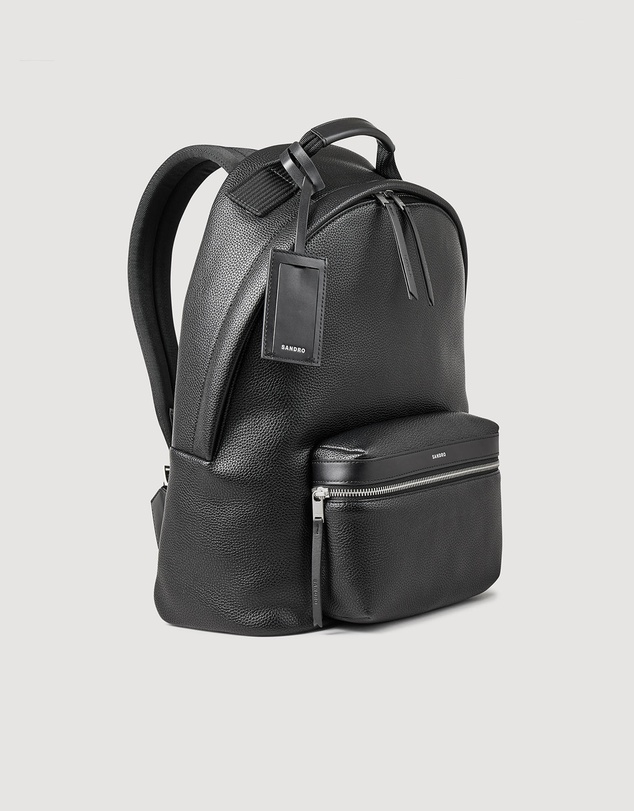 Sandro - Newbackpack Coated Backpack