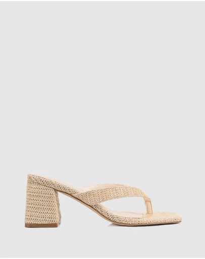 Verali - Stoked Block Heel Thongs