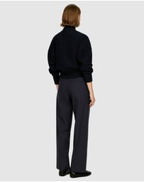 ARKET - Hopsack Wool Trousers