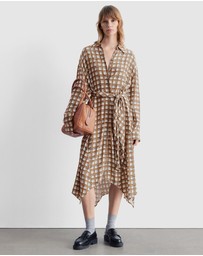 & Other Stories - Tie-Detail Midi Shirt Dress