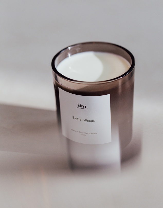 Kirri by Scent Australia Home - Santal Woods Candle (220g) Trio