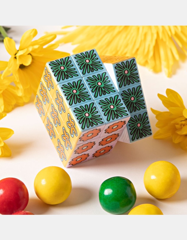 Journey Of Something - Art Cube - Flower Pop